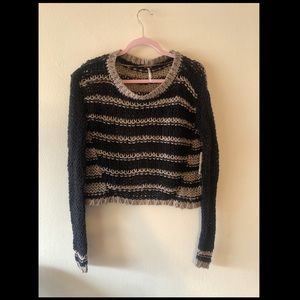 Free People Striped Sweater